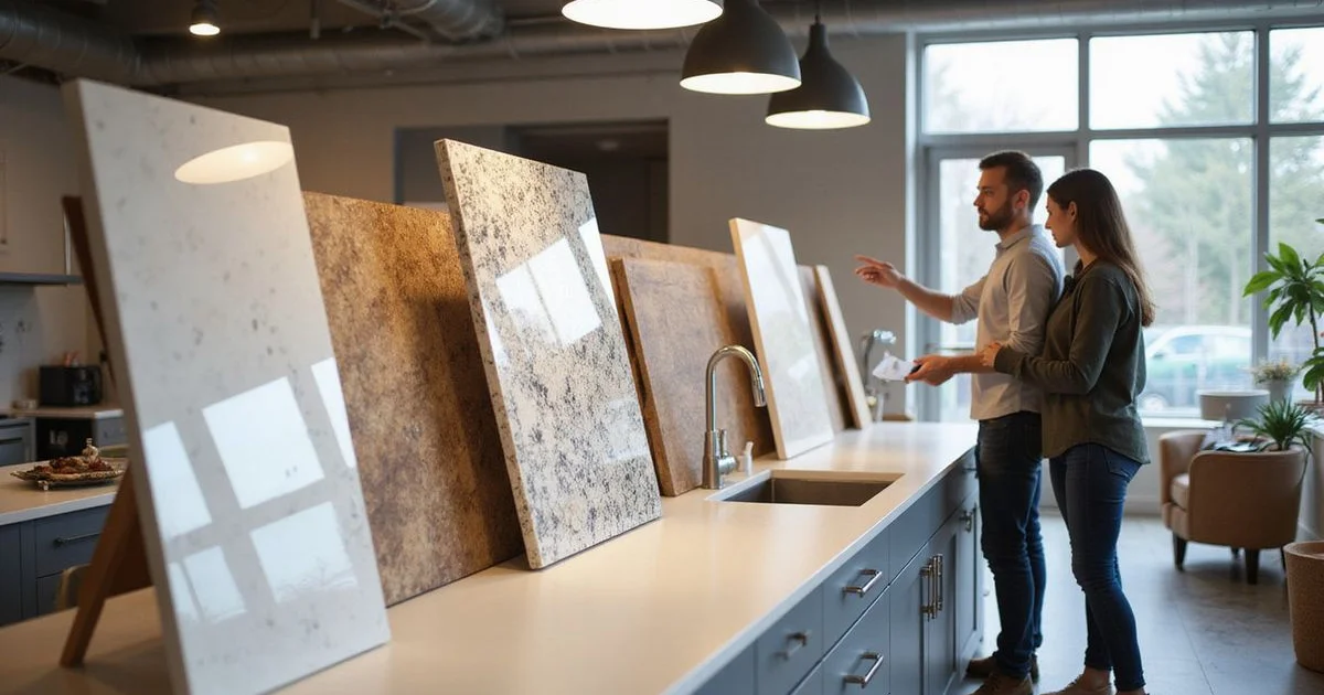Countertop materials compared: granite, quartz, quartzite and butcher block